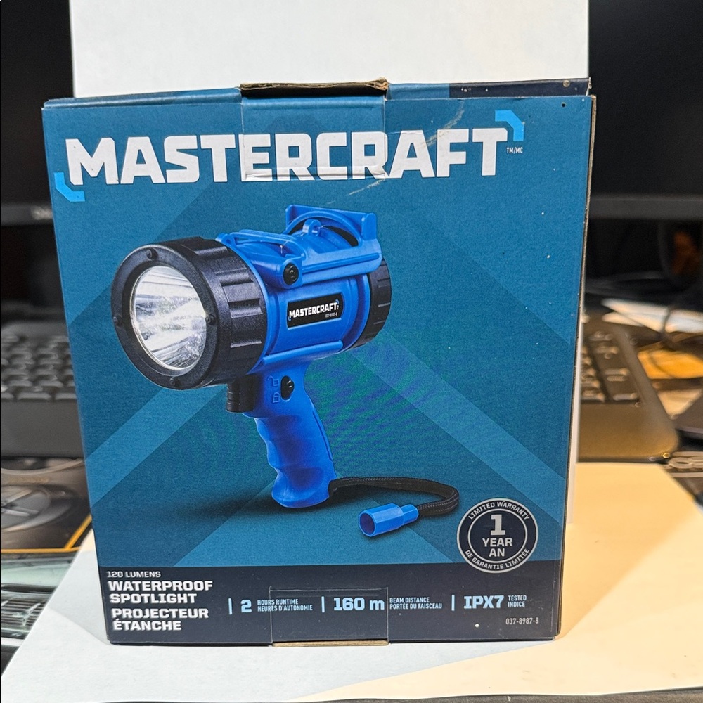 Mastercraft Blue Waterproof Spotlight